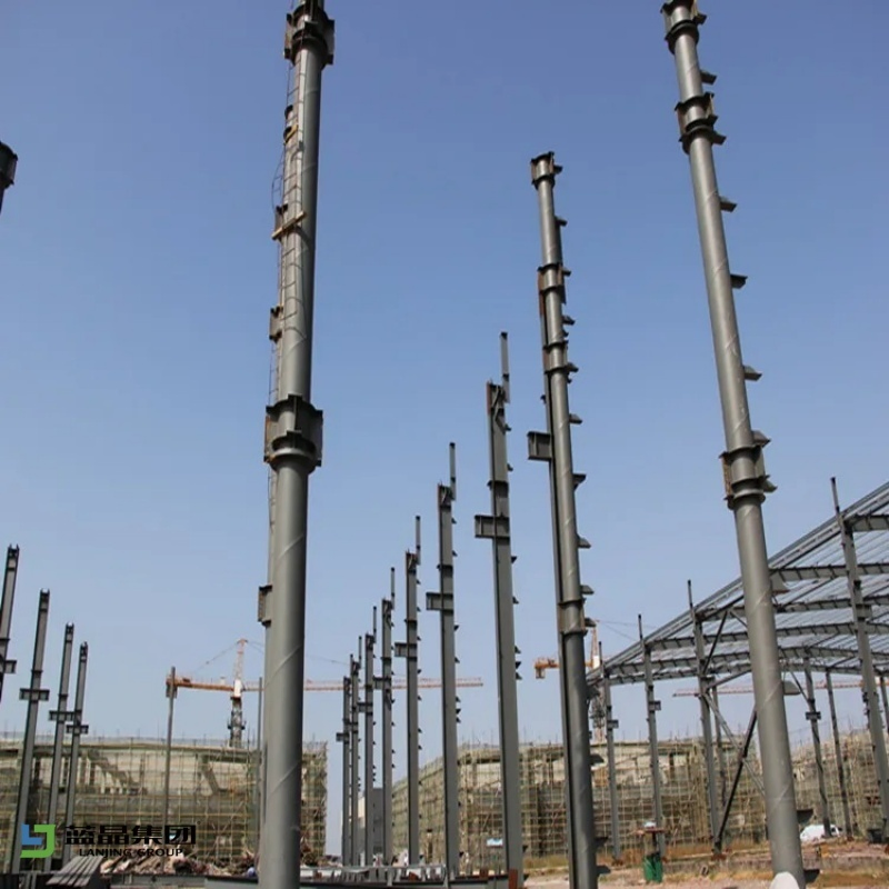 Estrutura Metálica de Aço Modular Prefabricada para Indústria Leve, Hospital, Hotel, Restaurante, Pavilhão de Exposições, Estádio, Indústria, Edifício Público