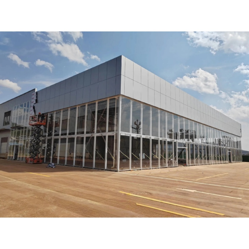 Fabricante Profissional Modular Acessível Estrutura de Aço Comercial para Armazenamento Supermercado