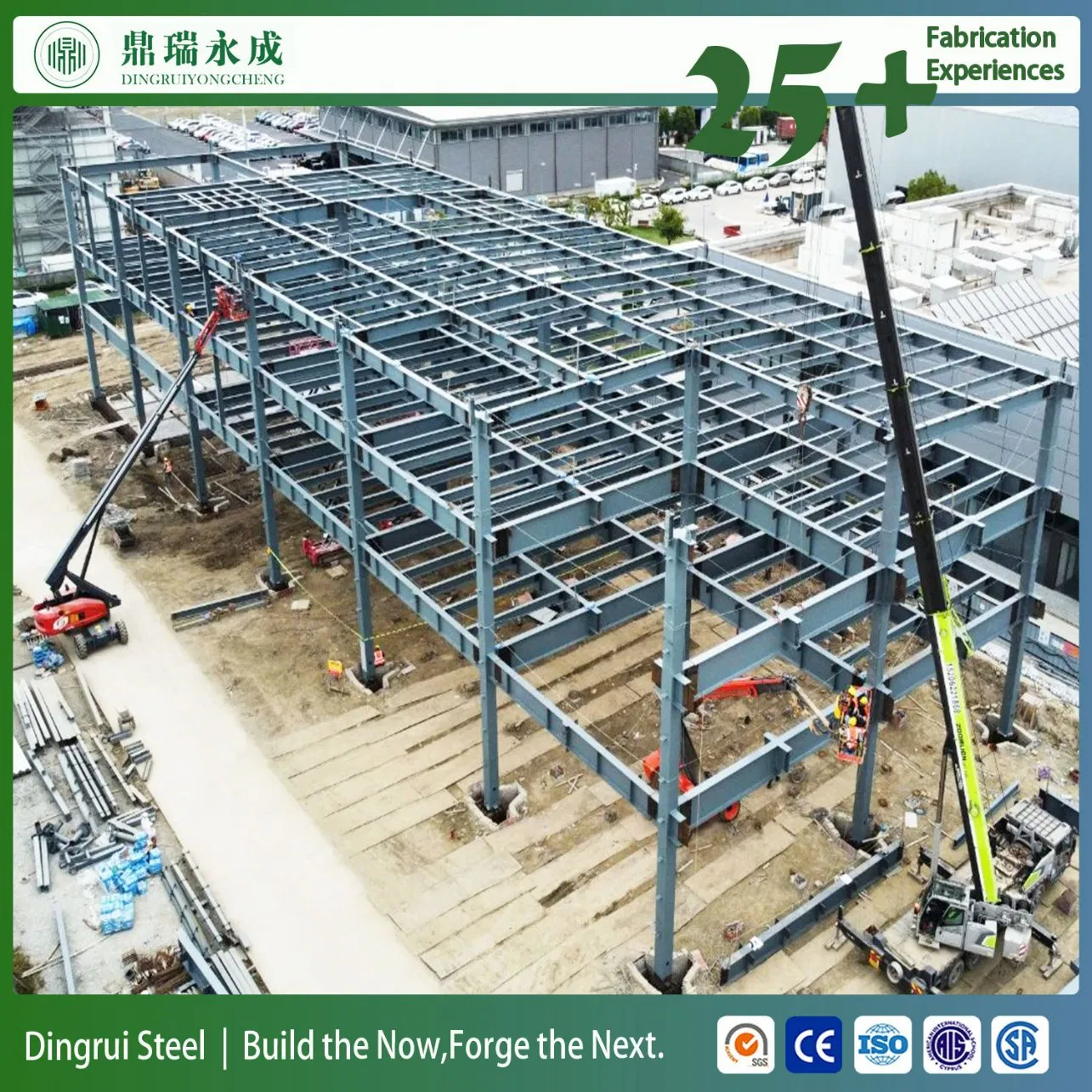 Construção Modular de Grande Vão para Edifícios Altos, Comerciais e Híbridos de Escritórios e Residências