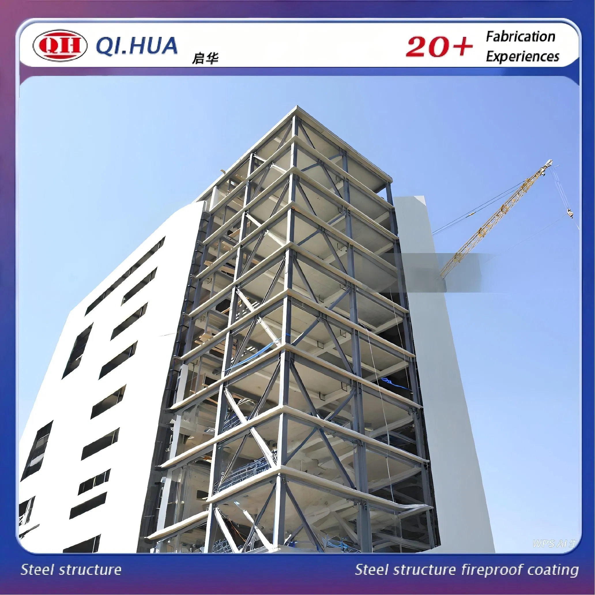 Edifício Residencial Modular de Estrutura de Aço Prefabricada de Múltiplos Andares