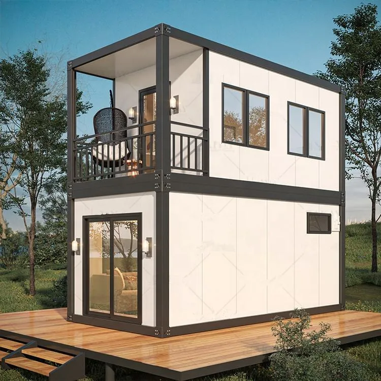 Casa Modular Moderna Feita na China Edifícios de Contêiner Estrutura de Aço