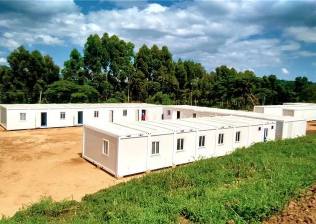 Complexo Modular de Dois Andares em Contêiner para Vida Comunitária Casa em Contêiner
