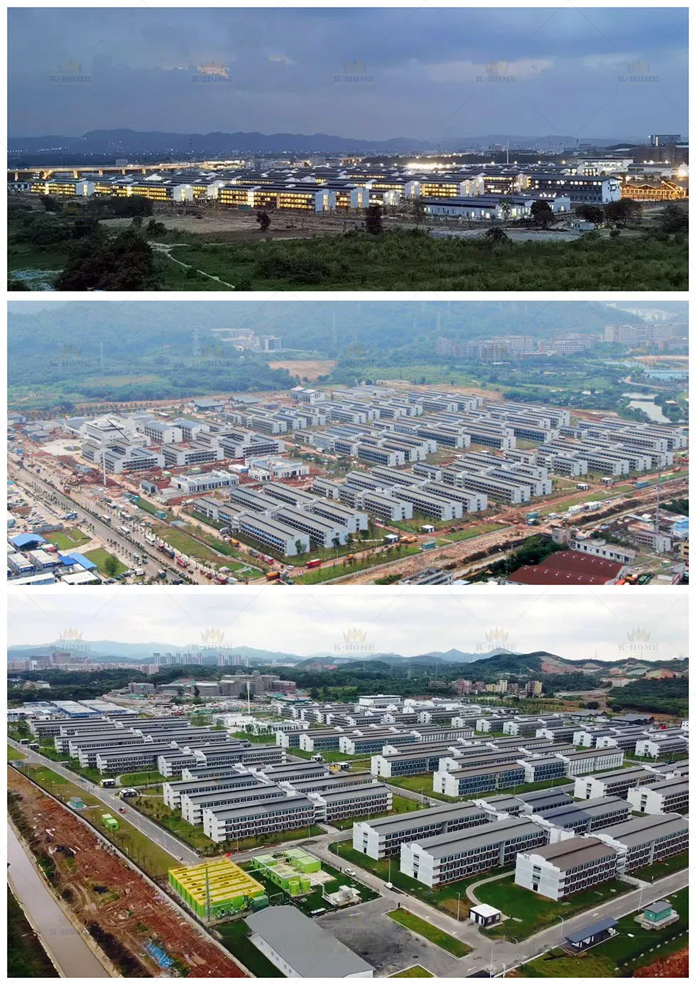 Trabalhadores de Acampamento Estudantil Módulos Móveis Portáteis Temporários Container de Alojamento à Venda
