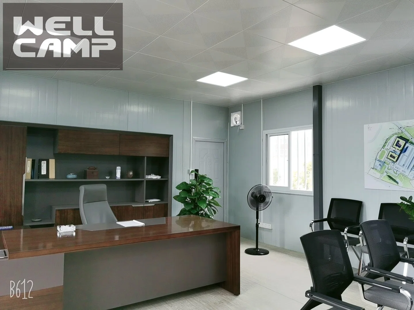 Construção de Edifício de Escritório de Acampamento Modular Pré-fabricado para Trabalhadores