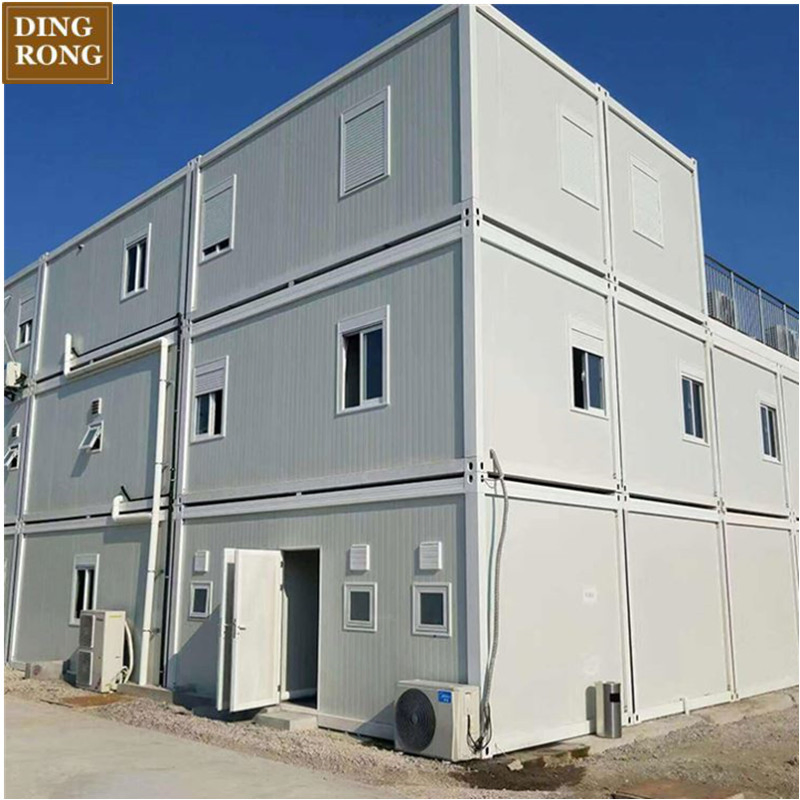 3 Andares Pré-fabricados Fabricados de Baixo Custo Edifício Escolar de Apartamentos Pré-fabricados