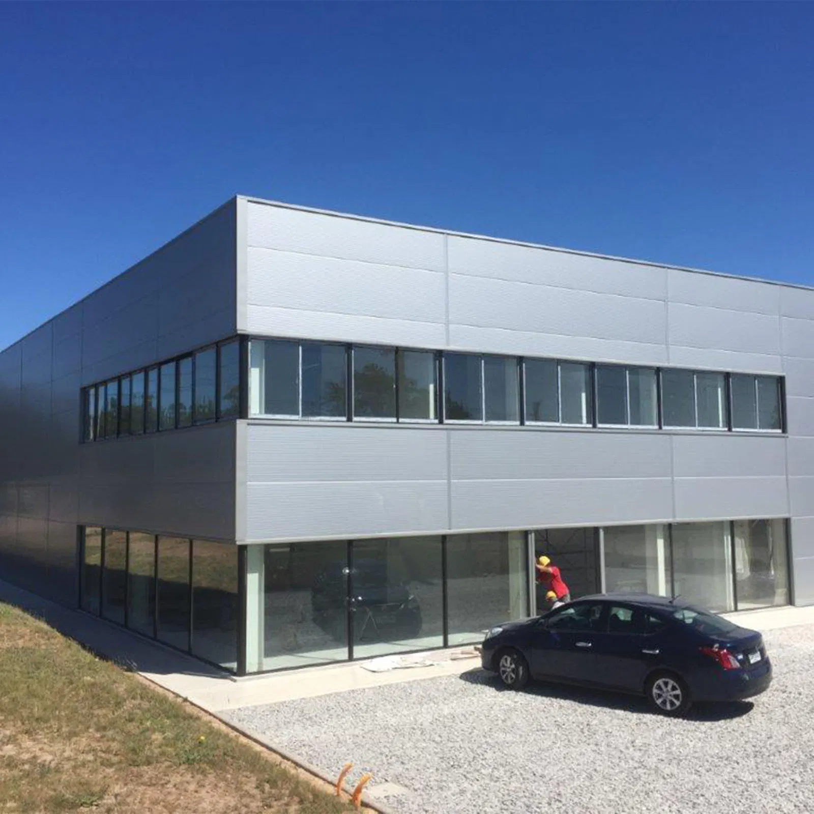 Edifícios de Escritórios Modulares de Aço Premium para Distribuição Mundial