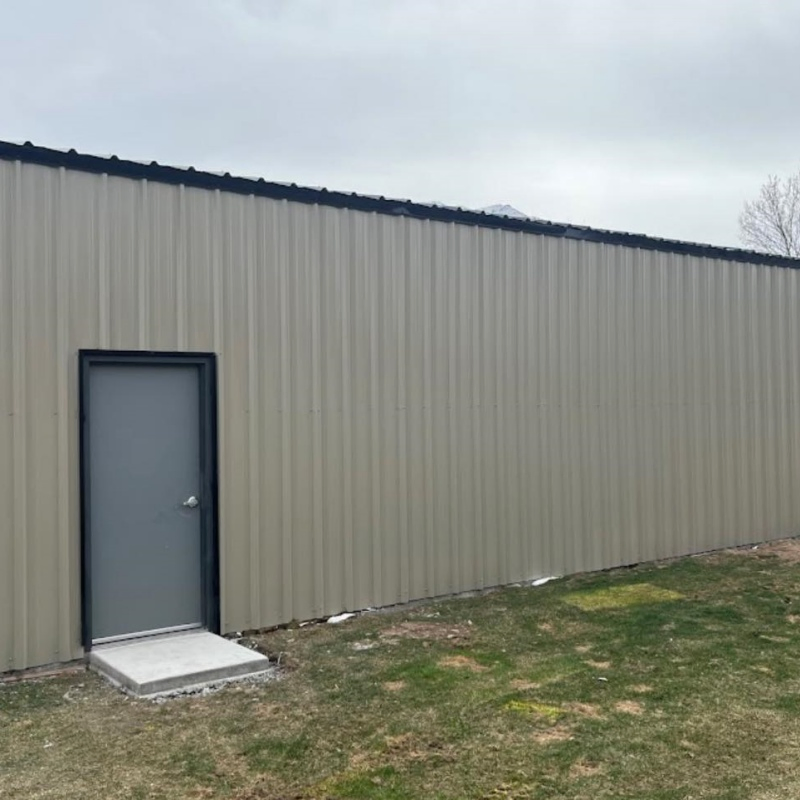 Estrutura Modular de Aço Ecológica para Centro de Varejo Comunitário