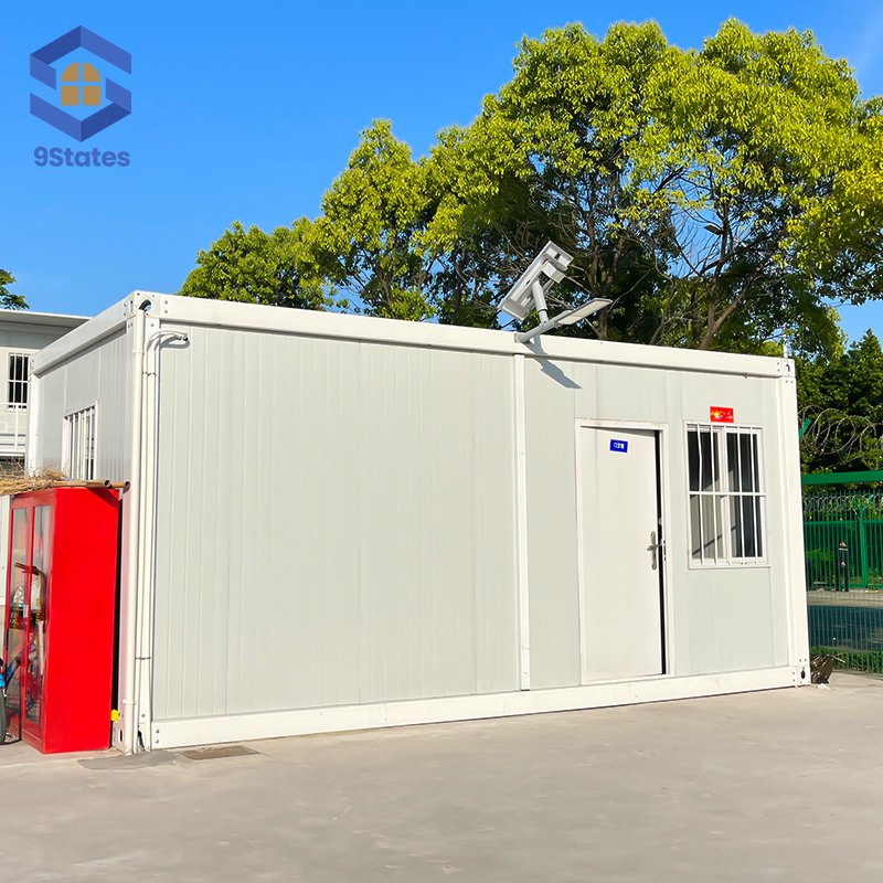 Acampamento de Dormitório em Contêiner Turnkey Complexo de Alojamento para Trabalhadores Totalmente Mobiliado
