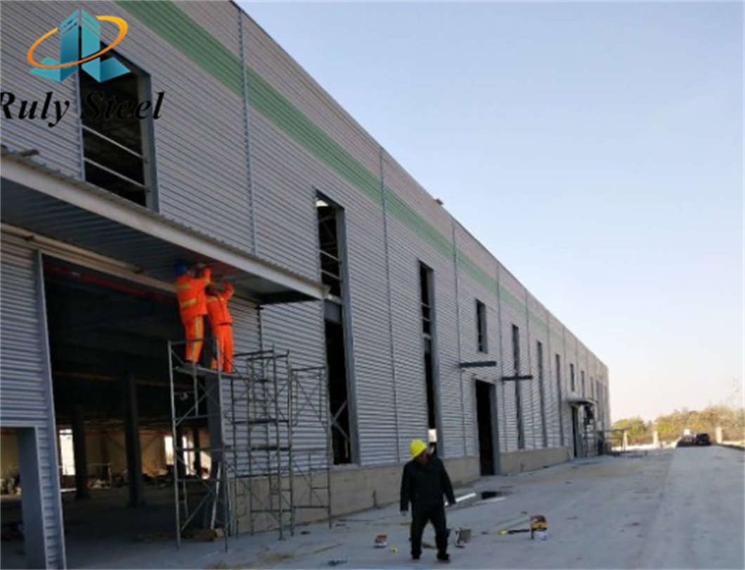 Padrão ASTM GB Grande Vão Design Modular Construção em Aço Estrutura Prefabricada Parque Logístico