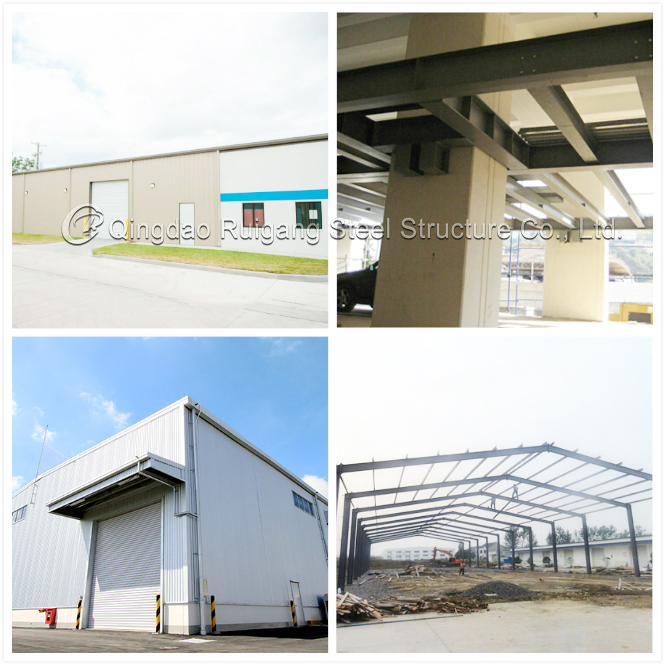 Estrutura de Aço Prefabricada para Galpão Industrial Baixo Custo Construção Modular de Alto Rendimento Casa Comercial de Aço Prefabricada Escritório