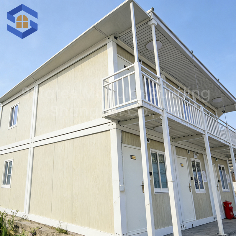 Container de Dormitório para Trabalhadores em Local de Construção de Alta Resistência com Isolamento de Lã de Rocha
