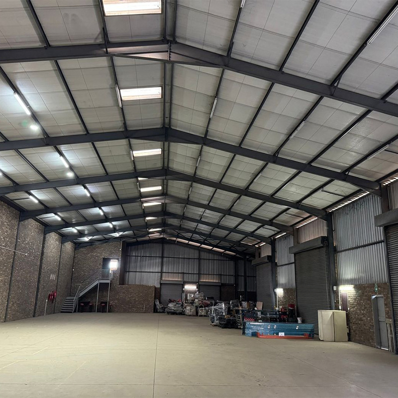 Construção Modular de Estrutura de Aço de Montagem Rápida para Escritório Temporário no Local