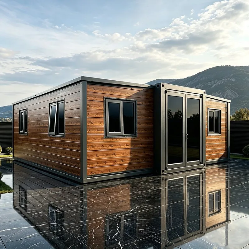20FT Casa Modular Prefabricada para Comunidade de Casas Pequenas com Layout Inteligente