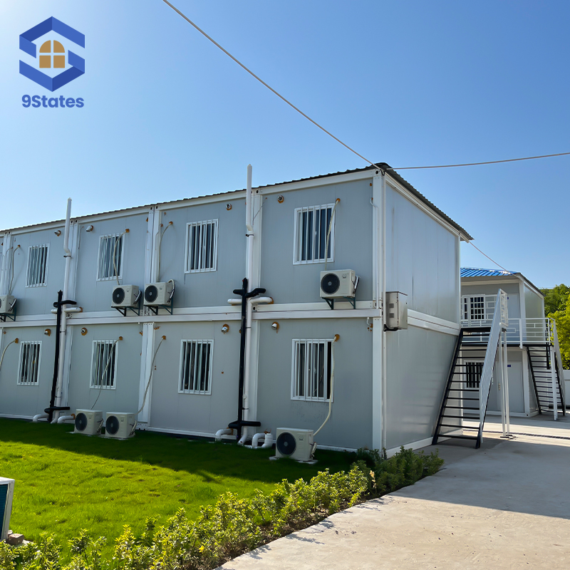 Container Prefabricado Completo para Alojamento de Trabalhadores no Exterior