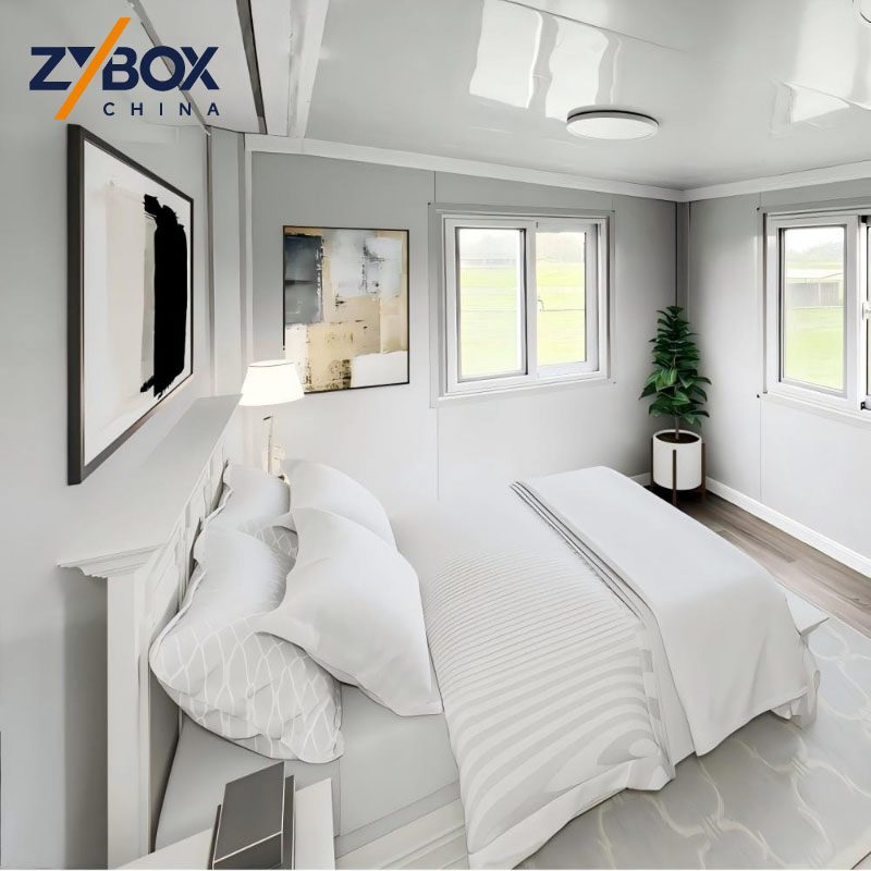 Casa Contêiner Dobrável Casa Contêiner Expandível Casa Modular Pré-fabricada para Apartamento Residencial e Habitação Comunitária