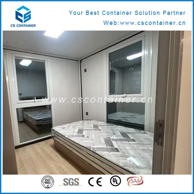 Interior da Casa Contêiner Modular Expandível - Vista 2