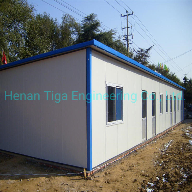 2 Andares Resistente ao Vento À Prova de Fogo Aço Leve Prefabricado Portátil Modular Escritório Escola Edifício