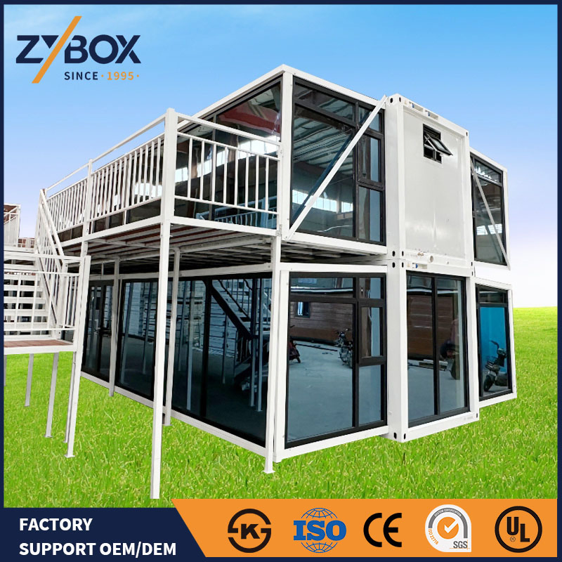 Casa Contêiner Dobrável Casa Contêiner Expandível Casa Modular Pré-fabricada para Apartamento Residencial e Habitação Comunitária