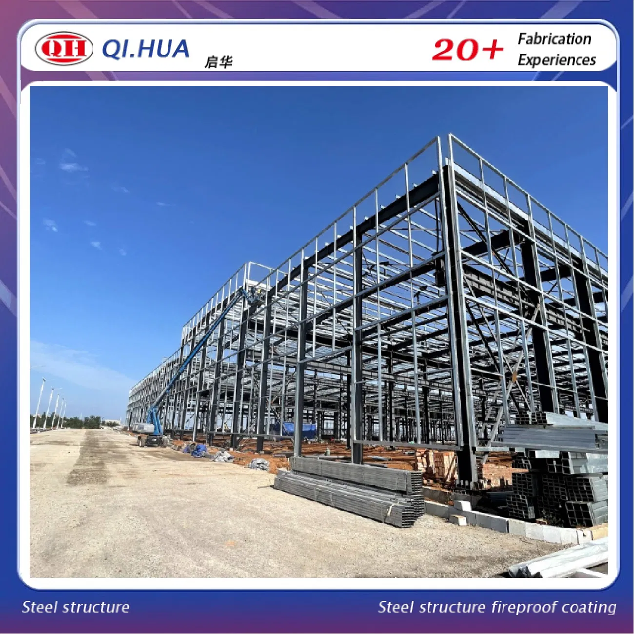 Edifício Modular Prefabricado de Estrutura de Aço - Residencial Escritório Shopping Center