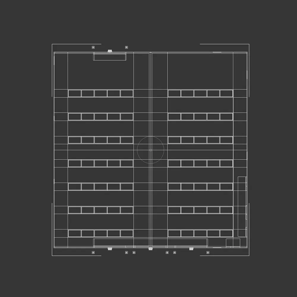 Projeto Inovador Estrutura de Aço Prefabricada Edifício Armazém Industrial Material de Construção Edifício Modular