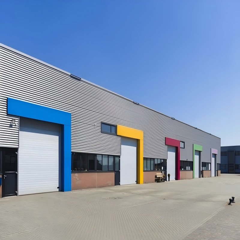 Edifício Modular de Armazenamento Frio em Aço, Sistema de Painéis Isolados, para Produtos Sensíveis à Temperatura