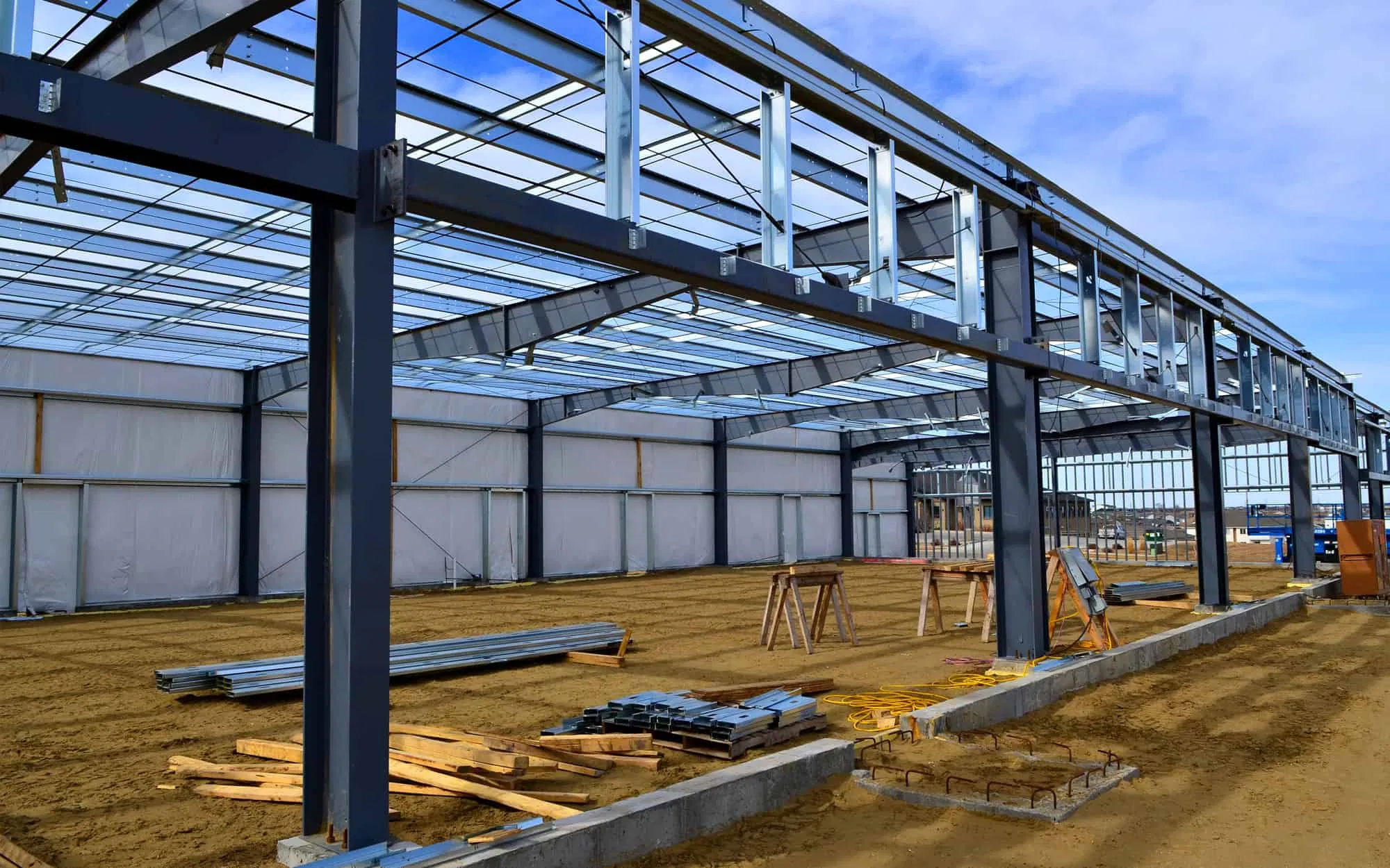 Estrutura Metálica Modular para Edifícios Comerciais