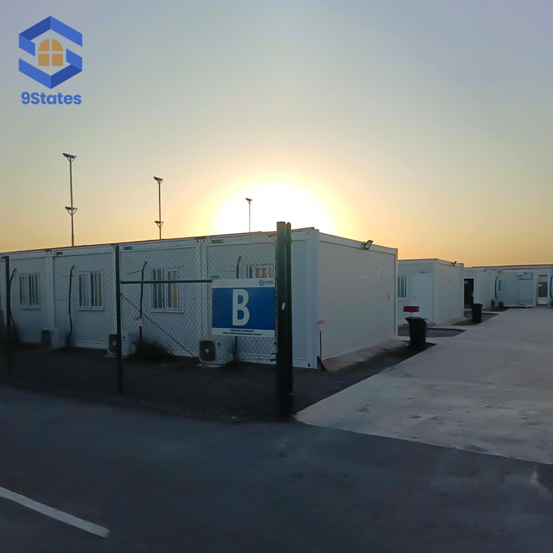 Container Prefabricado Completo para Alojamento de Trabalhadores no Exterior