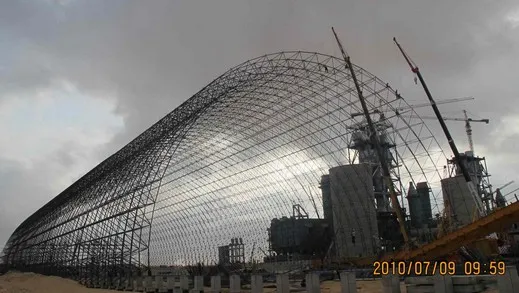 Instalação de Estrutura de Aço