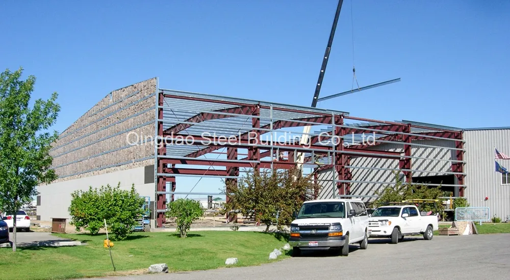 Estrutura de Aço Leve Prefabricada para Armazém Modular Oficina