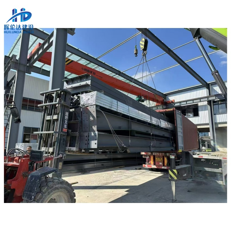 Estrutura de Aço Modular Prefabricada Personalizada e Durável para Montagem Rápida de Edifícios Industriais