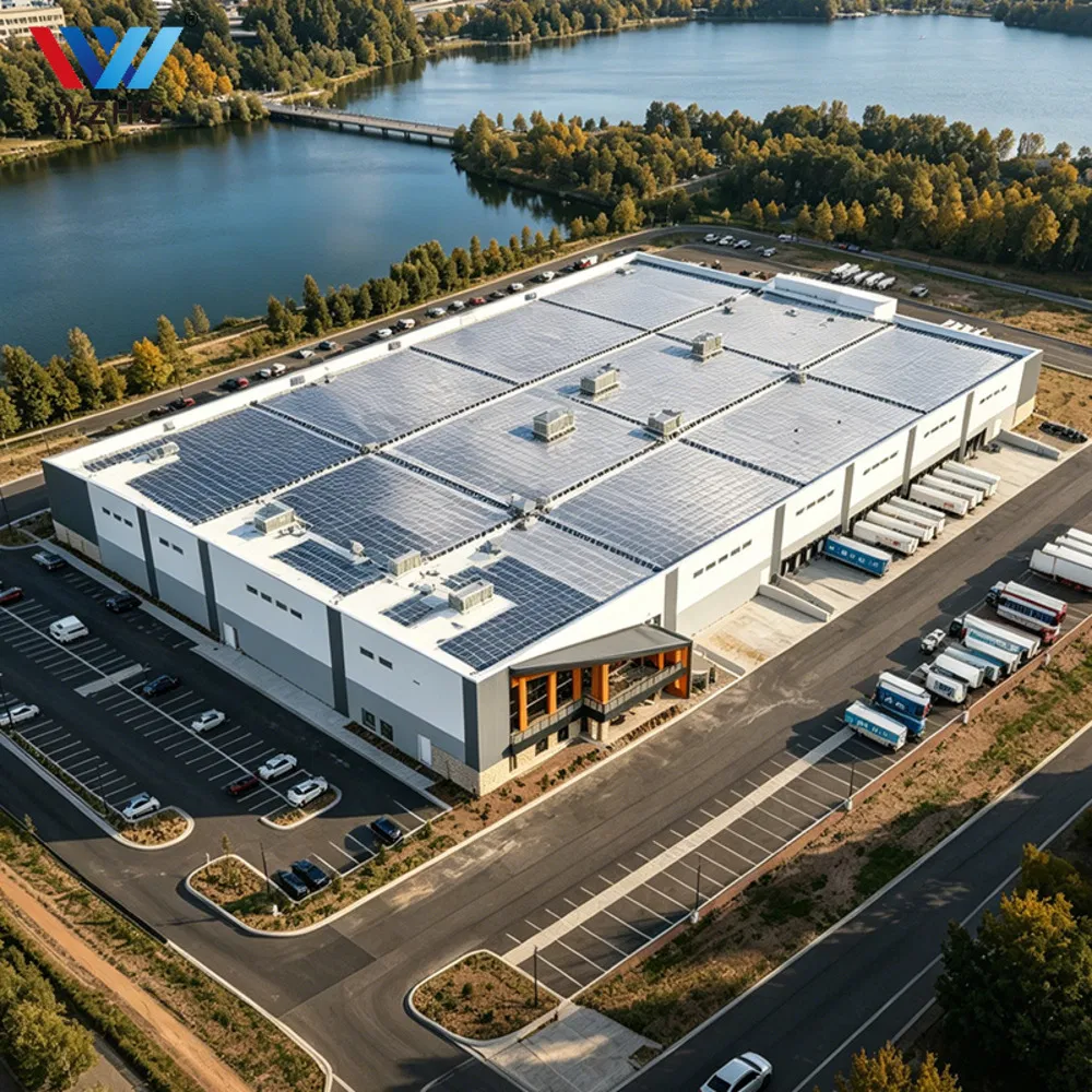 Hub Logístico de Carga de Edifício de Transito de Estrutura Portal de Aço Prefabricado Sustentável