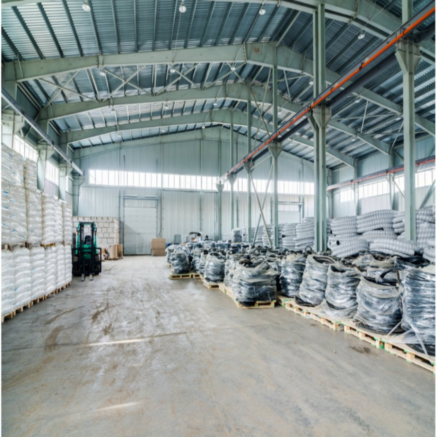 Estrutura de Aço Galvanizado Antirrust para Armazém Oficina Galpão Estrutura Modular de Metal