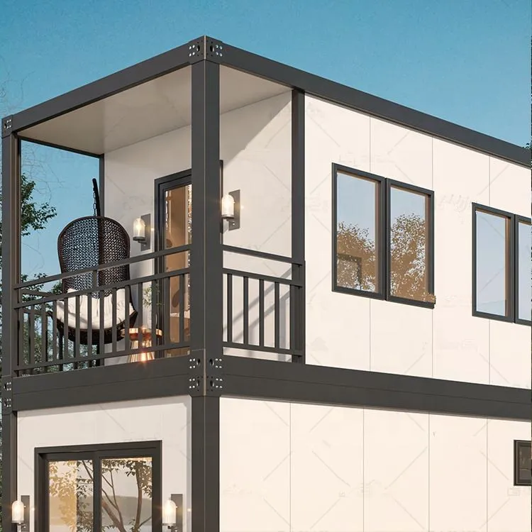 Casa Modular Moderna Feita na China Edifícios de Contêiner Estrutura de Aço