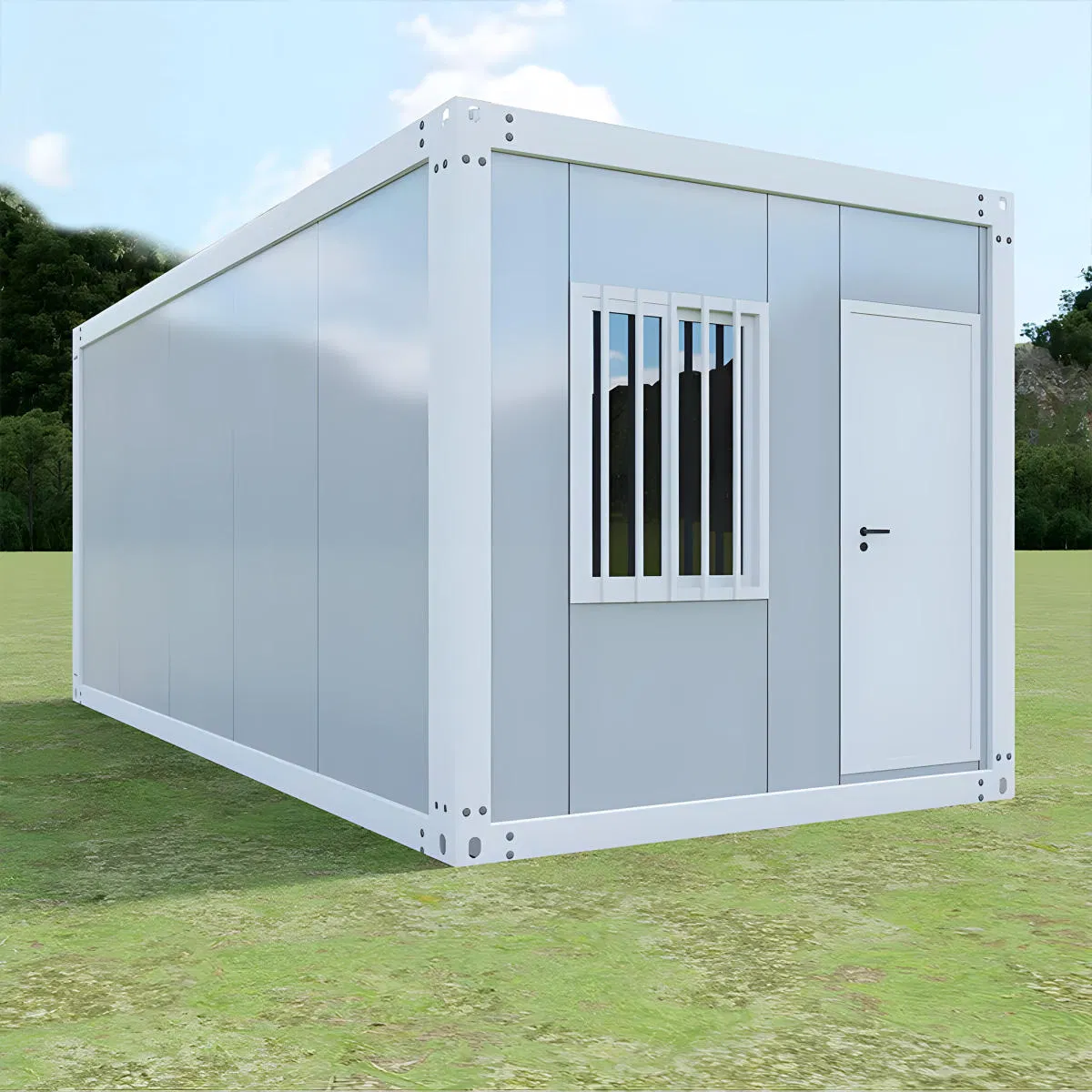 Casa Modular para Renovação Comunitária, Container Desmontável Antigo para Habitação Temporária à Venda 20FT 30FT 40FT