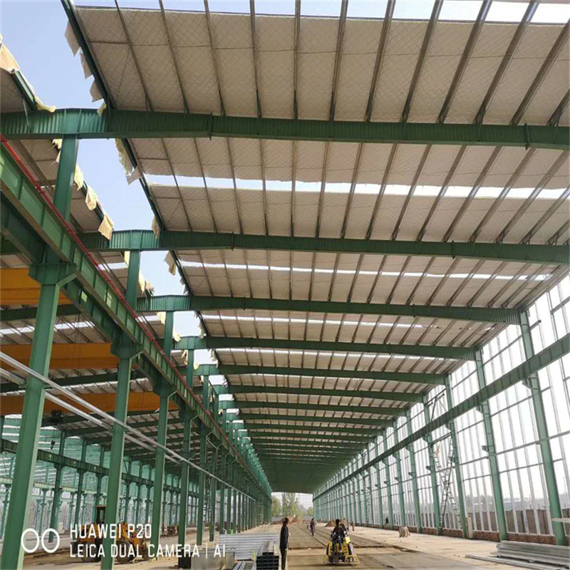 Instalação Fácil Casa Modular Estrutura de Aço Armazém Prefabricado para Edifício de Armazenamento