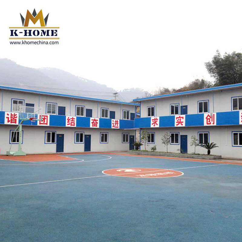 Edifício Escolar Modular Pré-fabricado no Quênia