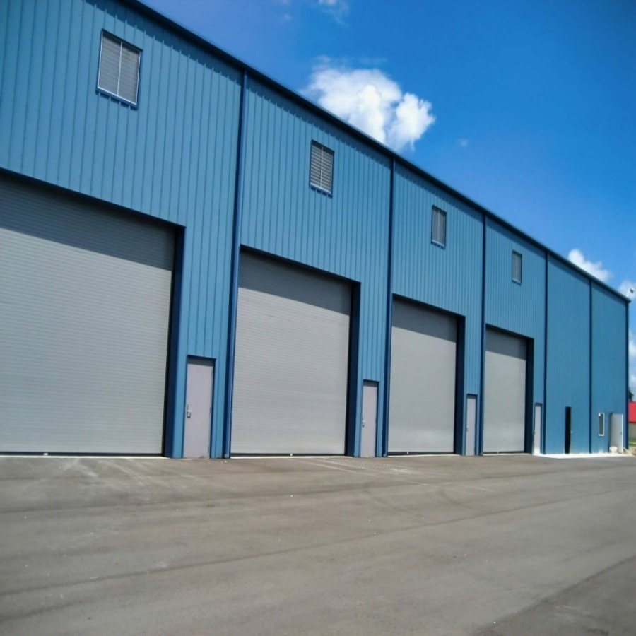Estrutura de Aço Galvanizado Antirrust para Armazém Oficina Galpão Estrutura Modular de Metal