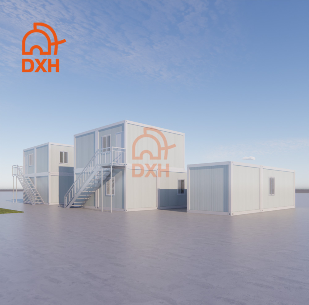 Casa Modular para Habitação Comunitária Casas Contêiner Modernas e Layouts Personalizados