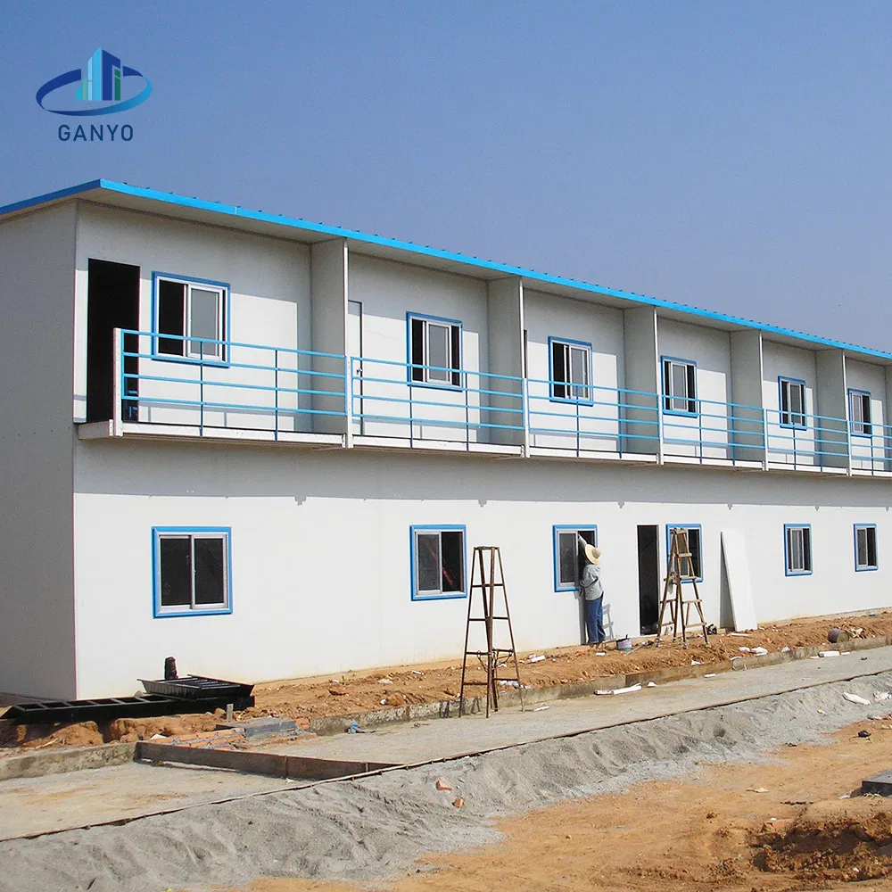 Armazém Modular Industrial de Armazenamento Estrutura de Aço Prefabricada