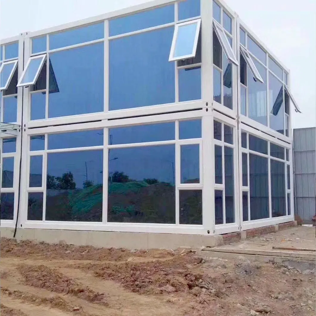 Fornecimento Direto da China Casa Modular de Pacote Plano 20FT 30FT 40FT para Centro de Serviço Comunitário Espaço de Serviço Público Temporário com CE ISO