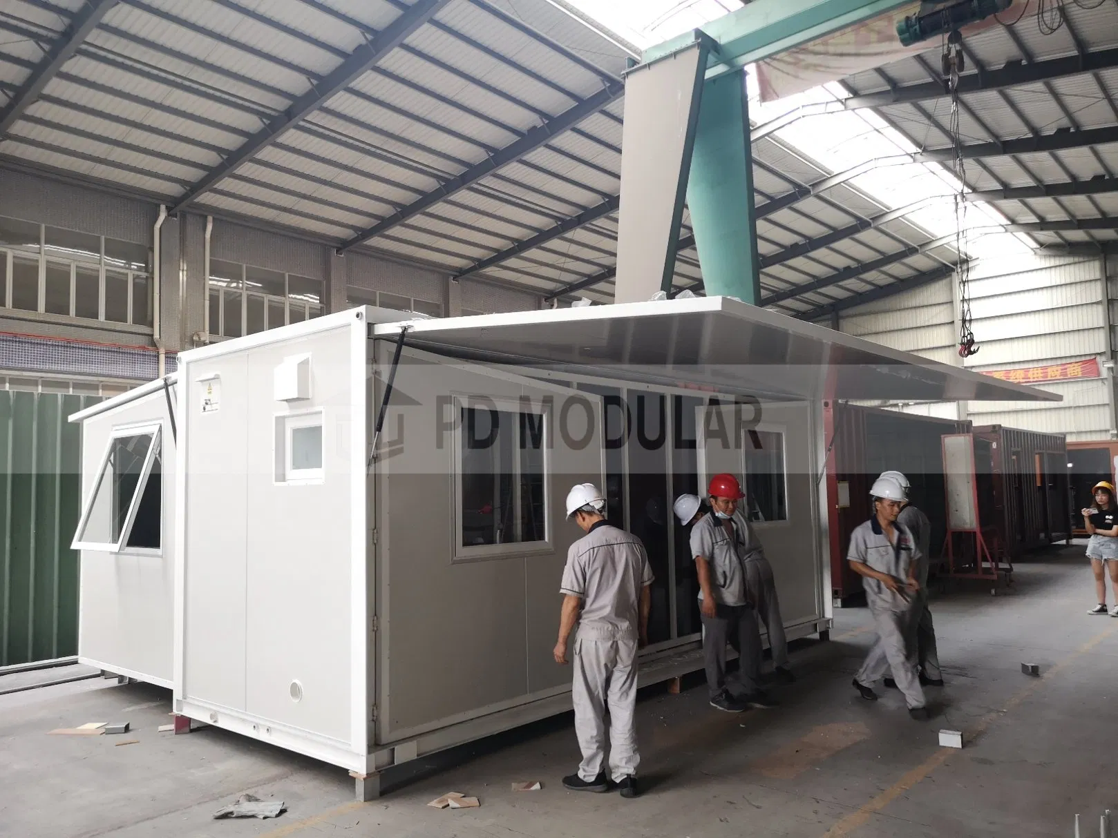 Alojamento para trabalhadores de casa knock down para acampamento de mineração casa prefab