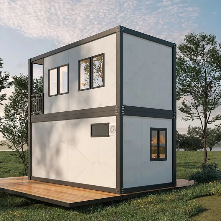 Casa Modular Moderna Feita na China Edifícios de Contêiner Estrutura de Aço