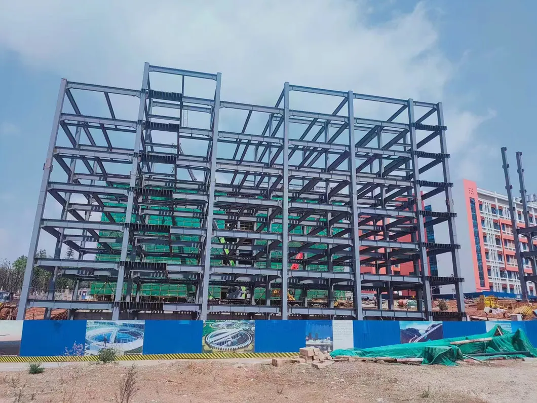 Estrutura de Aço Modular Prefabricada de Múltiplos Andares para Escola