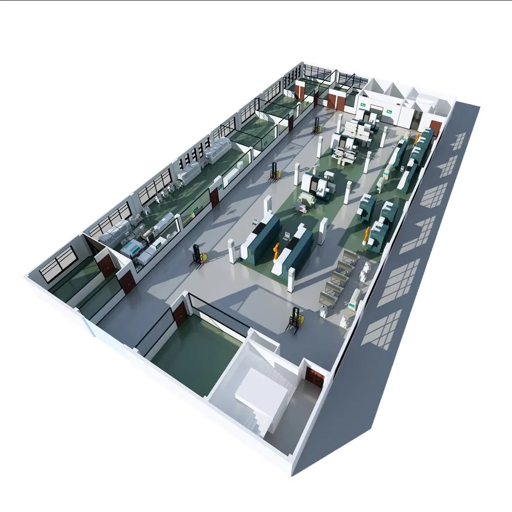 Projeto Inovador Estrutura de Aço Prefabricada Edifício Armazém Industrial Material de Construção Edifício Modular