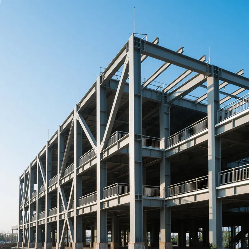 Estrutura de Edifício Modular de Aço Prefabricado de Baixo Custo e Alto Andar