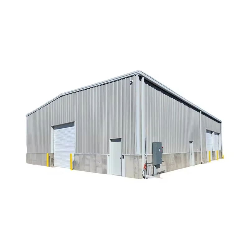 Construção de Armazém de Estrutura de Aço Prefabricada Personalizada da Fábrica da China Fornecimento Direto Edifício Modular Metálico Industrial Luxuoso