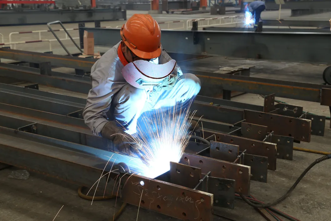Venda Quente Modular Estrutura de Aço Prefabricada para Galpão Industrial