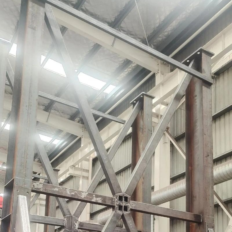 Fabricante Chinês Armazém Prefabricado Leve com Certificações ISO CE Revestimento Anticorrosivo Material de Construção Estrutura Modular Estrutura de Aço