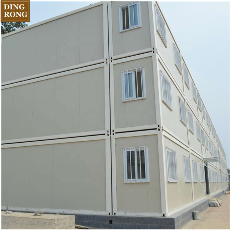3 Andares Pré-fabricados Fabricados de Baixo Custo Edifício Escolar de Apartamentos Pré-fabricados