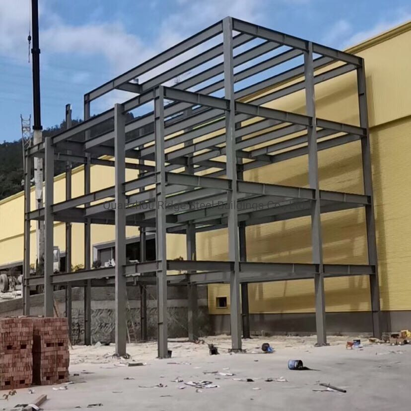Habitação Prefabricada Escritório Modular Estrutura de Aço Edifício de Dormitório